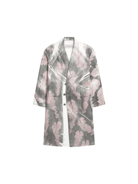 Dries Van Noten Dries Van Noten Hand Printed Coat 'Dessin D'