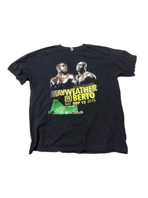 Vintage - Floyd Mayweather vs Andre Berto 2017 Boxing T Shirt