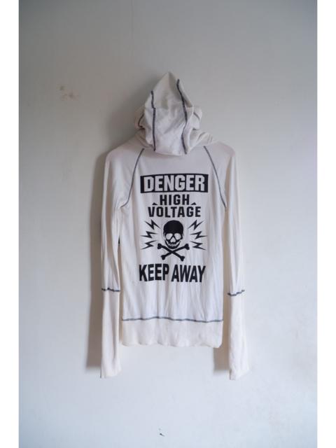 Hysteric Glamour Vintage Ghost Of Harlem High Voltage Hoodie