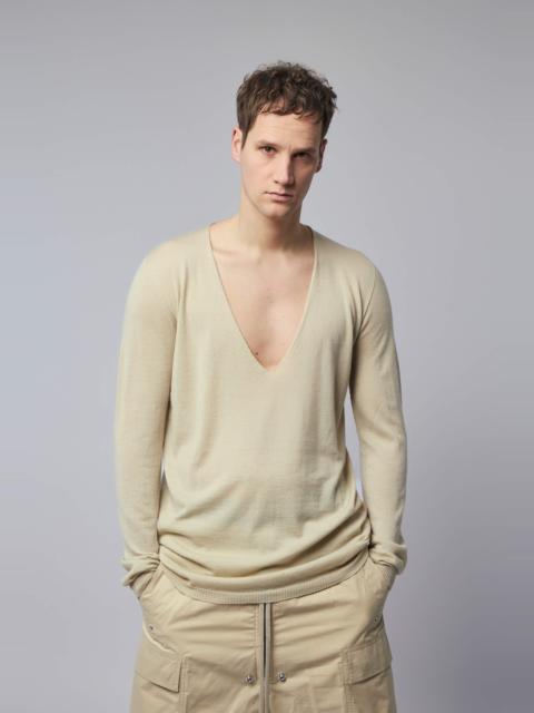 Rick Owens Knit Sweater - Oversized Ls Hoodie