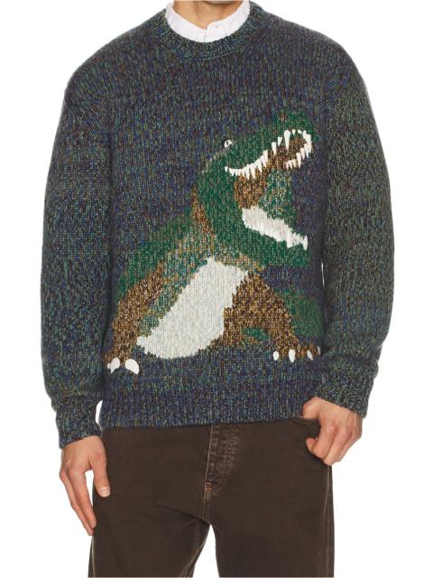LACOSTE Classic Fit Intarsia Knit Sweater