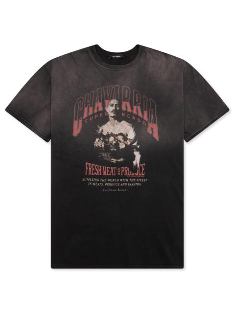 WILLY CHAVARRIA SAN CHACHI PRODUCE EASY TEE - BLACK