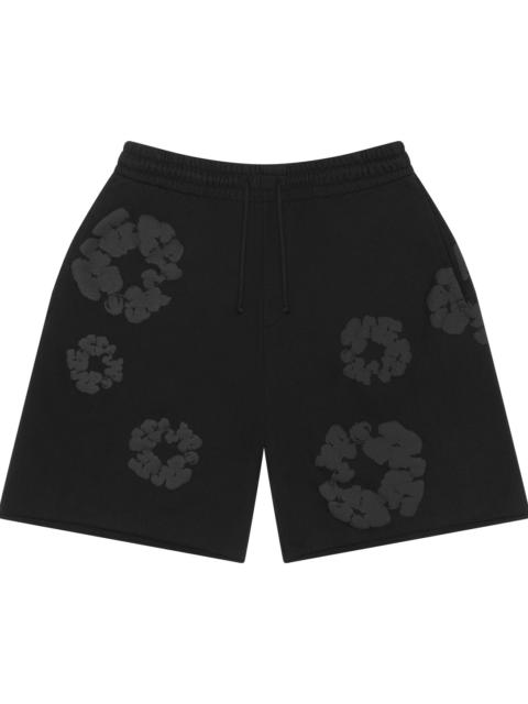 DENIM TEARS Mono Wreath Sweatshorts "Black"