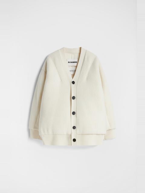Jil Sander Padded Wool Cardigan