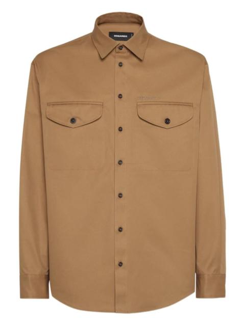 DSQUARED2 Utility Cotton Shirt