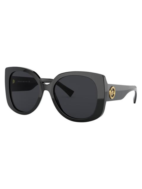 VERSACE Versace Grey Butterfly Ladies Sunglasses VE4387 GB1/87 56