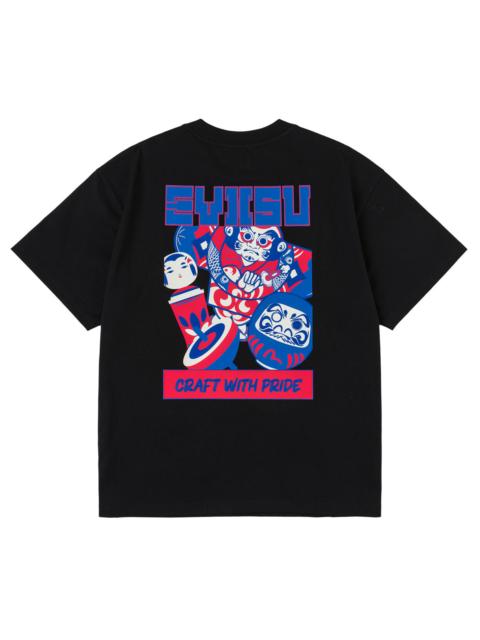 EVISU Arcade style Daruma T-shirt