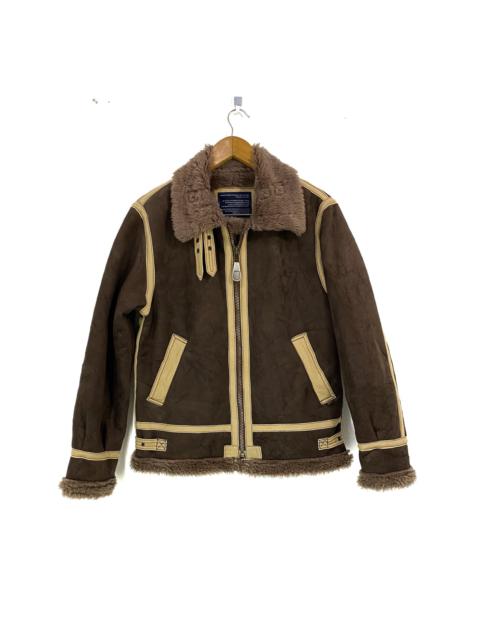 Other Designers Avirex - Avirex Sherpa Jacket Military Design B3 Nice Design