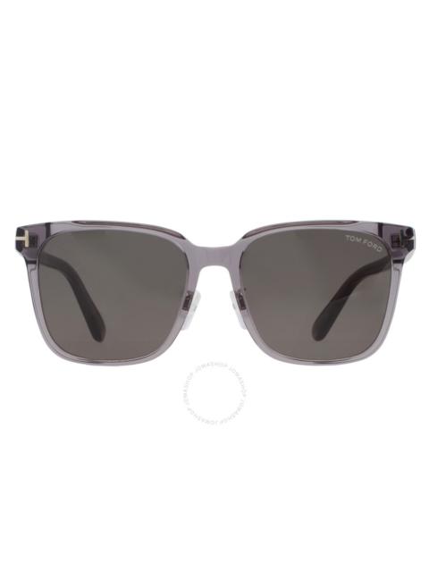 TOM FORD Tom Ford Grey Square Men's Sunglasses FT0891-K 20C 55