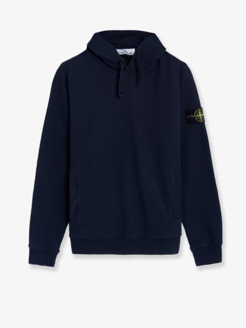 Stone Island Stone Island Organic Cotton Hooded Sweatshirt