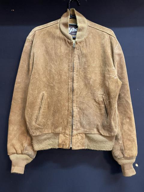 Authentic SCHOTT suede leather jacket