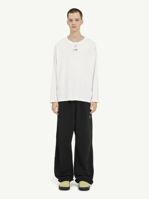 MM6 Maison Margiela Long Sleeved Numeric Signature T-Shirt