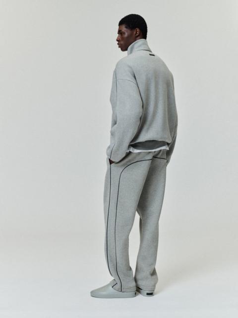 ESSENTIALS Relaxed Fleece Sweatpant With Piping