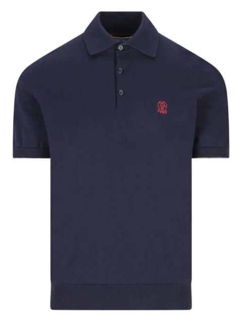 Brunello Cucinelli Brunello Cucinelli Men Logo Polo