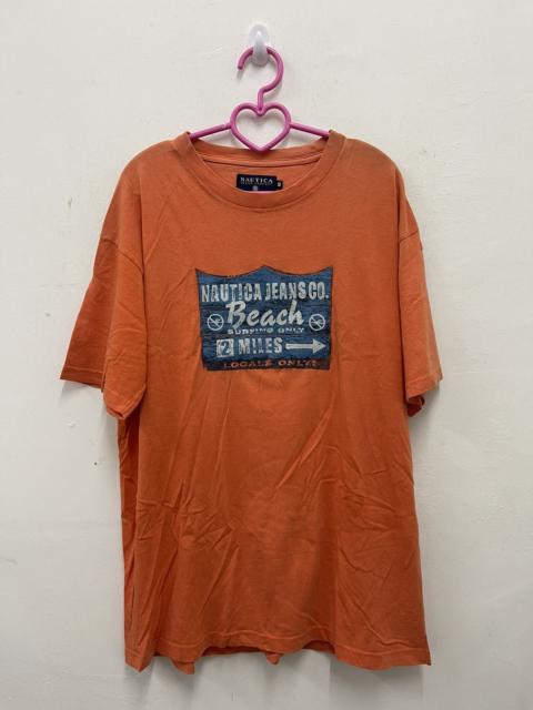 Other Designers Rare NAUTICA Jeans Co Beach Surfing Only Shirt