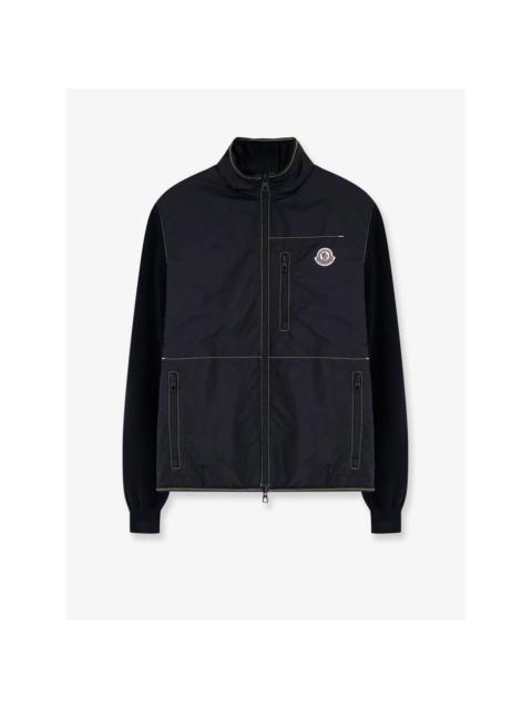 Moncler MONCLER Men's Black Cotton Jacket New (Men's size:XL;)