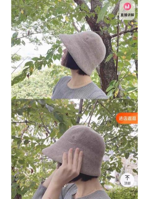 Vivienne Westwood Vivienne Westwood Crochet Wool Hats Embroidered Logo