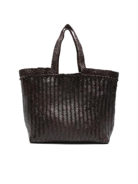 DRAGON DIFFUSION Dragon Diffusion Brown Tote Bags Women