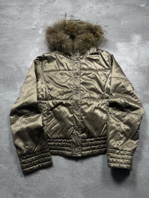 Other Designers Japanese Brand - Y2K Fur Jacket Zip Hood LGB IfSixWasNine Junya Style Japan