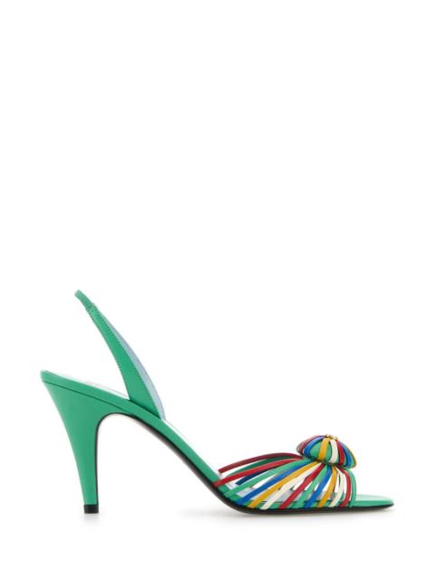Valentino Valentino Garavani Women Multicolor Leather Royal Sandals