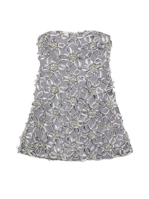 SIMKHAI Vandelia Embellished Mini Dress