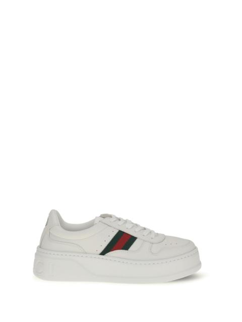 GUCCI Gucci Oversized Sole Sneakers Green/White Women