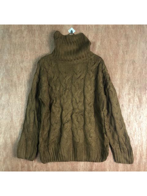 Other Designers Japanese Brand - Gu Crocheted Knit Turtle Neck