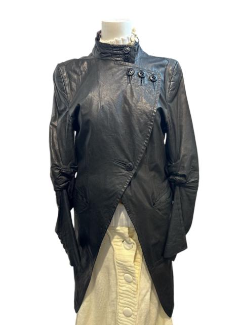 Ann Demeulemeester ANN DEMEULEMEESTER KANGAROO LEATHER JACKET