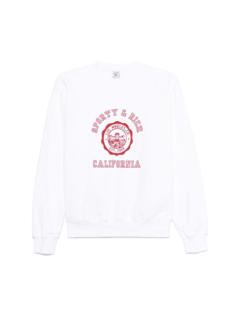 Sporty & Rich California Emblem sweatshirt