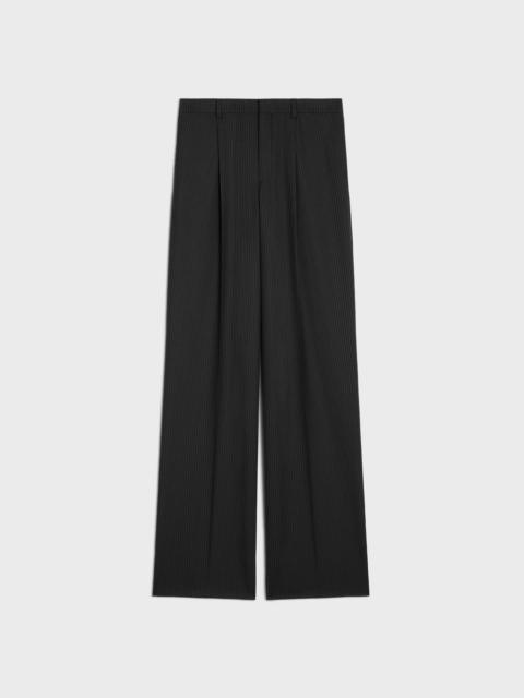 CELINE sorbonne pants IN striped wool
