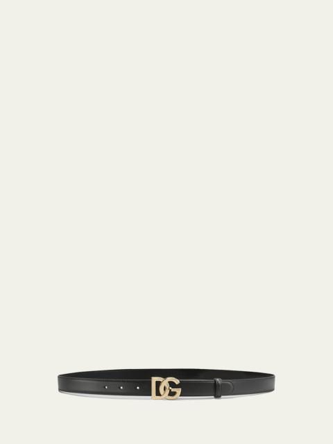 Dolce & Gabbana Ornate DG Buckle Belt