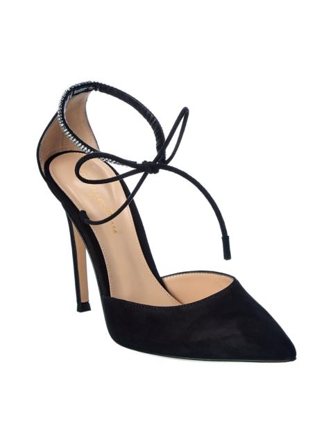 Gianvito Rossi Gianvito Rossi Montecarlo D'Orsay 105 Suede Pump