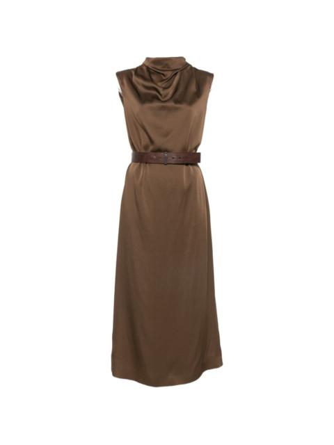 Brunello Cucinelli Brunello Cucinelli Women Belted Midi Dress