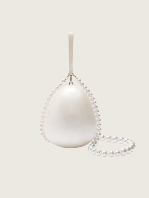 Simone Rocha Large Pearl Egg Bag