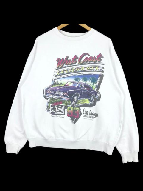 Other Designers Vintage 90s San Diego Thunder Stream Crewneck Sweatshirt