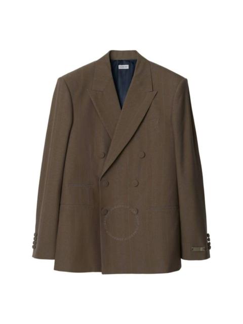 Burberry Lee Double-Breasted Wool Blazer