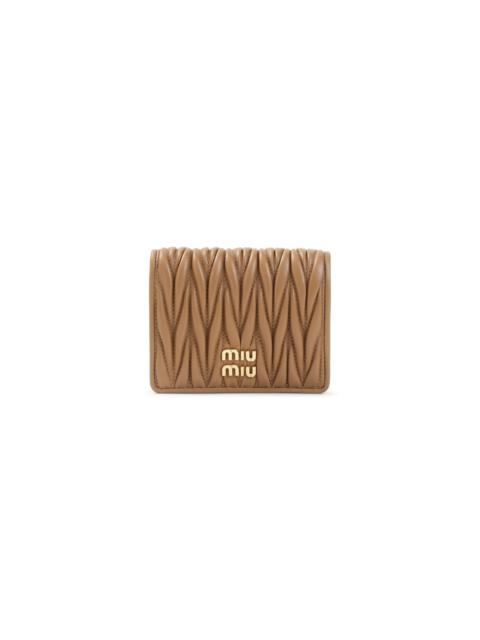Miu Miu Miu Miu Matelassé Wallet Women