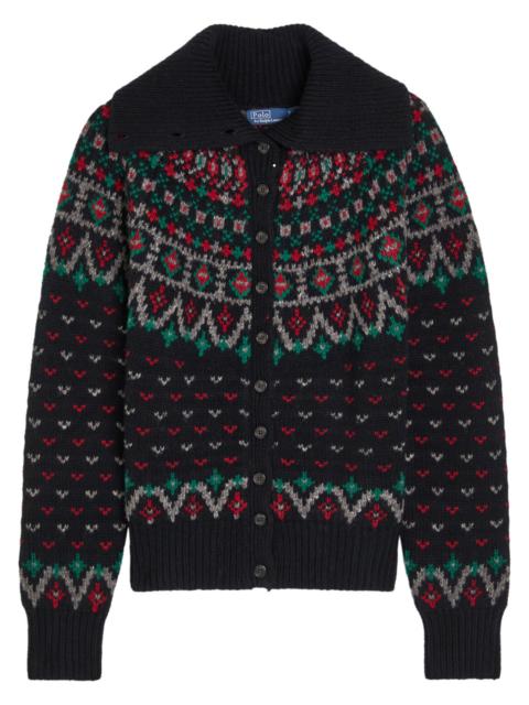 Polo Ralph Lauren Polo Ralph Lauren Fair Isle Wool-blend Cardigan