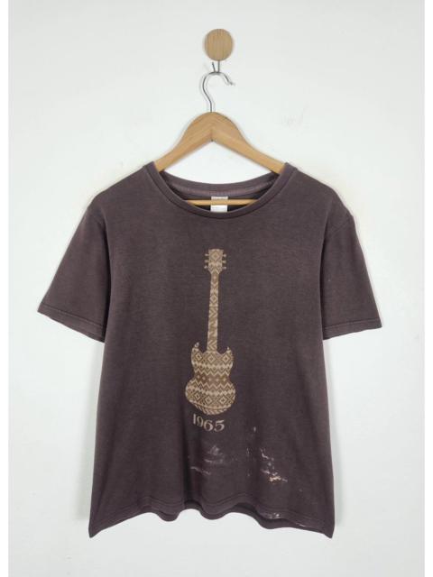 NUMBER (N)INE Number Nine Nowhere Man Guitar Tee shirt