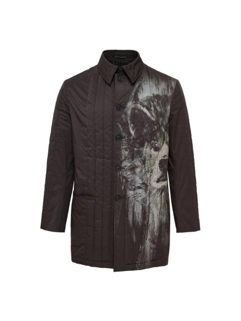 Yohji Yamamoto Rin Printed Padded Jacket