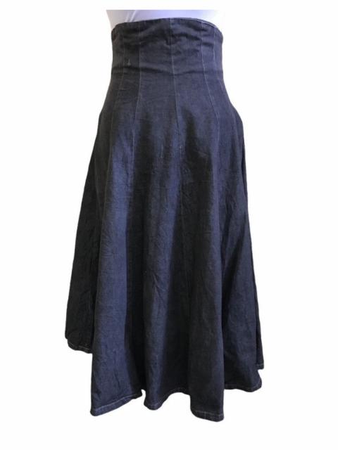 Other Designers Designer - Norma Kamali Jeans Flowy Skirt