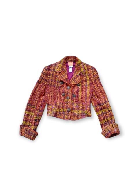 Other Designers Avant Garde - Christian Lacroix Wool Multicolor Short Jacket