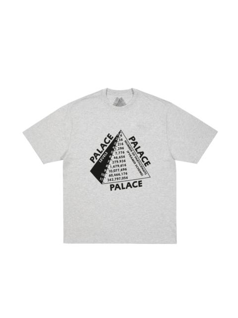 PALACE SCHEME T-SHIRT GREY MARL
