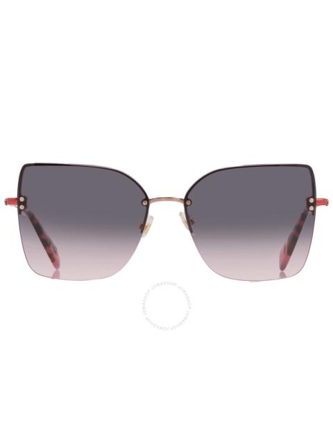 Kate Spade - Kate Spade Burgundy Gradient Pink Cat Eye Sunglasses ARIELLA/G/S 0AU2/UQ
