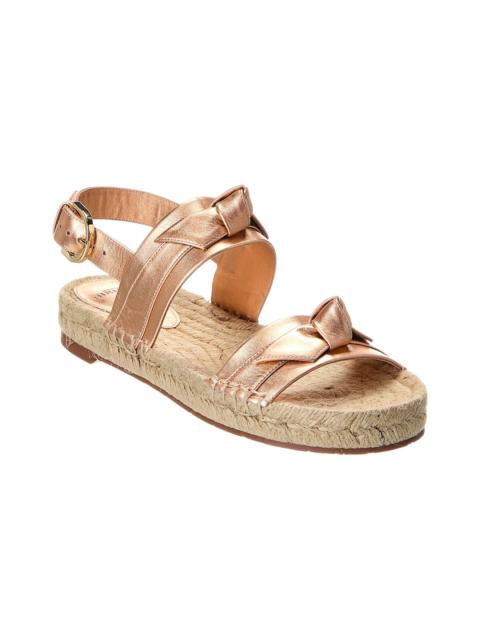 ALEXANDRE BIRMAN Alexandre Birman Clarita Leather Espadrille Sandal