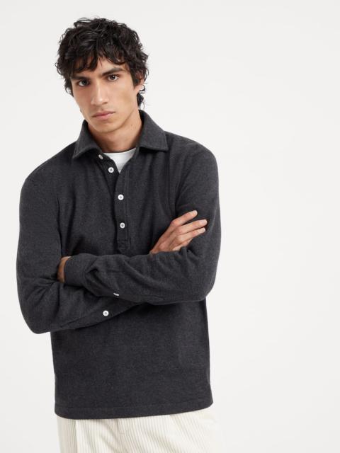 Brunello Cucinelli Cashmere knit polo