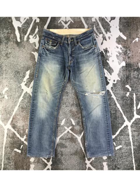 Other Designers Distressed Denim - GL Heart x Fundamental Jeans Ripped Denim KJ2234
