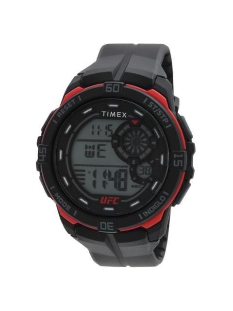 Other Designers Timex UFC Rush Alarm Quartz Digital Men's Watch TW5M59100