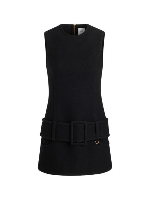 PATOU Waist belted mini dres