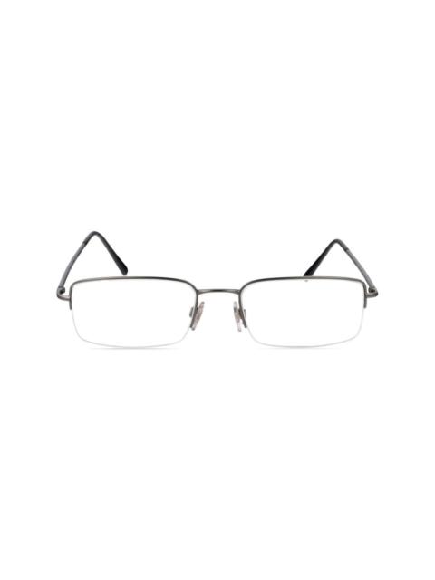 rectangle-frame glasses